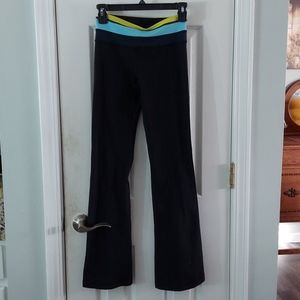 Lululemon Yoga Pants Black Flare Cute  New